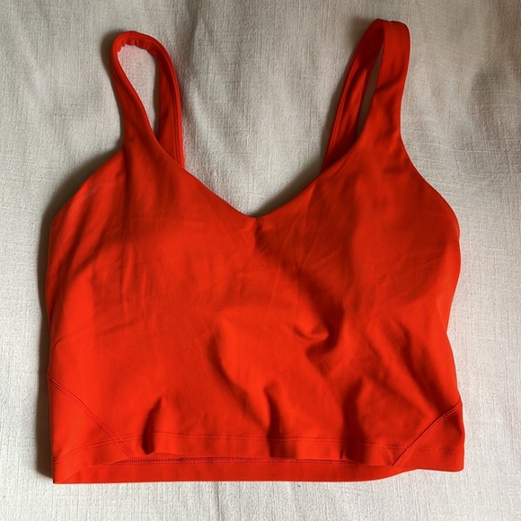 Lululemon x Barry’s Align Tank Top- solar orange - Picture 3 of 5